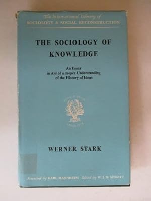 Seller image for Sociology of Knowledge (International Library of Society) for sale by -OnTimeBooks-