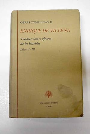 Imagen del vendedor de Traduccin y glosas de la "Eneida", libros I-III a la venta por Alcan Libros