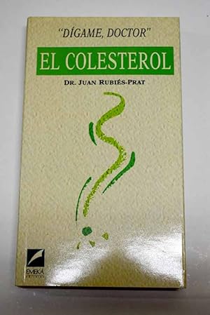 Imagen del vendedor de El colesterol a la venta por Alcan Libros