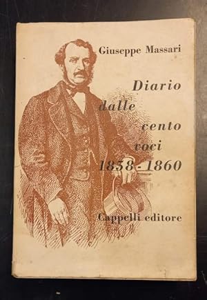 Bild des Verkufers fr DIARIO DELLE CENTO VOCI, 1858-1860. zum Verkauf von studio bibliografico pera s.a.s.