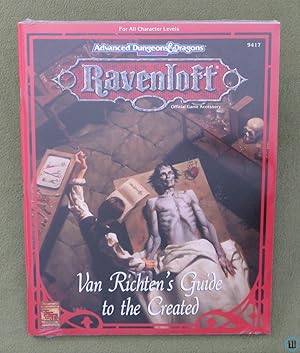 Imagen del vendedor de Van Richten's Guide to Created - SEALED (Advanced Dungeons Dragons Ravenloft) a la venta por Wayne's Books