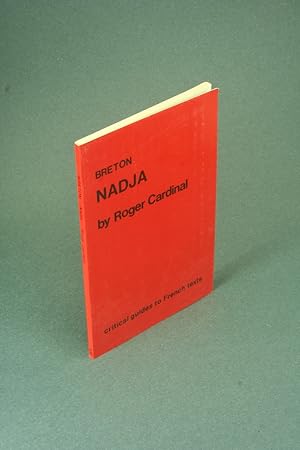 Bild des Verkufers fr Breton, Nadja (Critical guides to French texts, 60). zum Verkauf von Steven Wolfe Books