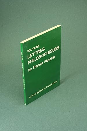 Bild des Verkufers fr Voltaire, Lettres philosophiques (Critical guides to French texts, 50). zum Verkauf von Steven Wolfe Books