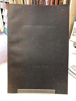 Execution Poems [limited letterpress edition]