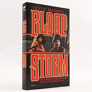 Seller image for Blood Storm by Kyle Maning (BMI, 1990) Vintage PB for sale by Neutral Balloon Books