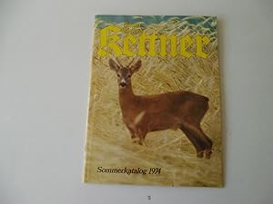Versandhaus Waffen Katalog Eduard Kettner Sommerkatalog 1974