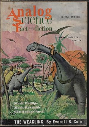 Seller image for ANALOG Science Fact & Fiction: February, Feb. 1961 for sale by Books from the Crypt