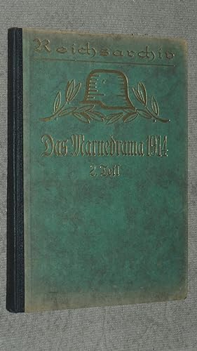 Seller image for Das Marnedrama 1914, 2. Teil. Schlachten des Weltkrieges, Band 23. for sale by Versandantiquariat Ingo Lutter