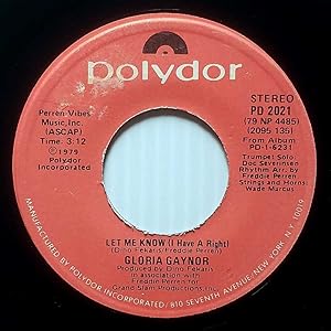 Seller image for Let Me Know (I Have A Right) / One Number One [7" 45 rpm Single] for sale by Kayleighbug Books, IOBA