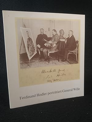 Bild des Verkufers fr Ferdinand Hodler portrtiert General Wille. Ausstellungskatalog zum Verkauf von ANTIQUARIAT Franke BRUDDENBOOKS