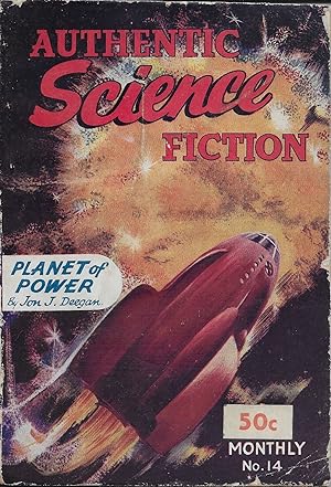 Immagine del venditore per Planet of Power in Authentic Science Fiction # 14 venduto da stephens bookstore
