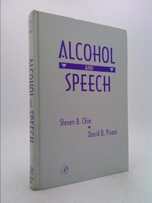 Bild des Verkufers fr Alcohol and Speech zum Verkauf von ThriftBooksVintage