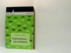 Imagen del vendedor de Wahrnehmen - ein Lehrbuch ein Lehrbuch a la venta por Book Broker