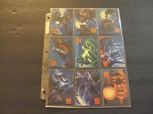 Complete 90 Card Set X-Men 2099 OASIS Cards 1997 Fleer/Skybox