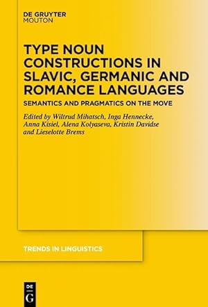Imagen del vendedor de Type Noun Constructions in Slavic, Germanic and Romance Languages (Hardcover) a la venta por CitiRetail