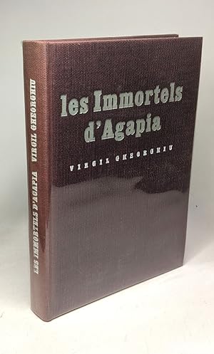 Seller image for Les Immortels D'Agapia for sale by crealivres