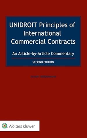 Seller image for UNIDROIT Principles of International Commercial Contracts. An Article-by-Article Commentary (Hardcover) for sale by Grand Eagle Retail