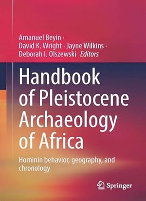 Imagen del vendedor de Handbook of Pleistocene Archaeology of Africa a la venta por moluna