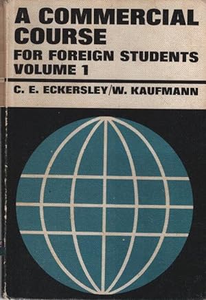 Bild des Verkufers fr Commercial course for foreign students vol. 1 zum Verkauf von Schrmann und Kiewning GbR