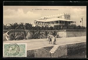 Ansichtskarte Djibouti, Palais du Gouvernement