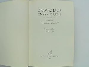 Imagen del vendedor de Brockhaus Enzyklopdie in zwanzig Bnden. Siebzehnte, vllig neubearbeitete Auflage des Groen Brockhaus. Dreizehnter Band: Mot - Oss. a la venta por Das Buchregal GmbH