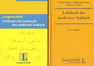 Bild des Verkufers fr Lehrbuch des modernen Arabisch. Neue Ausgabe UND Lsungsschlssel. 2 Teile. zum Verkauf von Antiquariat Carl Wegner