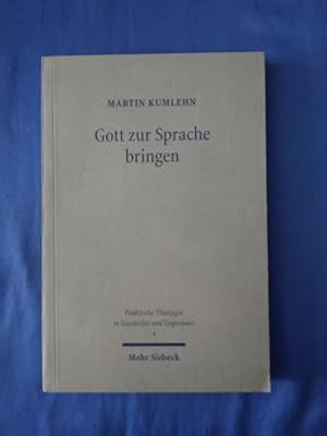 Seller image for Gott zur Sprache bringen : Studien zum Predigtverstndnis Johann Gottfried Herders im Kontext seiner philosophischen Anthropologie. Praktische Theologie in Geschichte und Gegenwart ; 4. for sale by Antiquariat BehnkeBuch