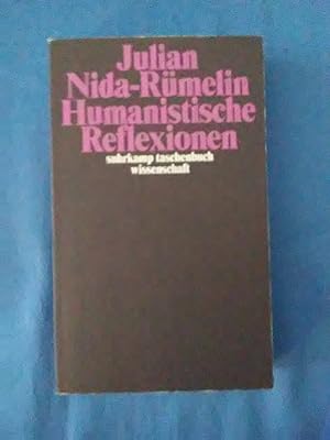 Bild des Verkufers fr Humanistische Reflexionen. Suhrkamp-Taschenbuch Wissenschaft ; 2180 zum Verkauf von Antiquariat BehnkeBuch