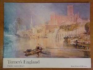 Bild des Verkufers fr Turner's England. Twelve Watercolours zum Verkauf von Antiquariat Weber