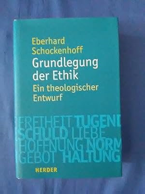 Bild des Verkufers fr Grundlegung der Ethik : ein theologischer Entwurf. zum Verkauf von Antiquariat BehnkeBuch