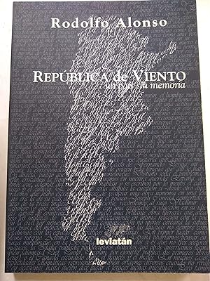 Seller image for Repblica del viento for sale by Libros nicos