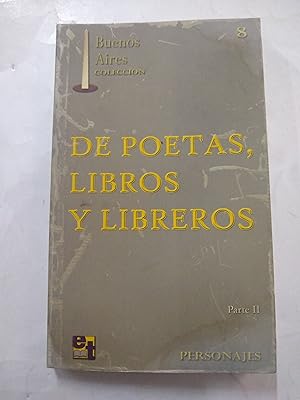 Imagen del vendedor de De poetas, libros y libreros parte II a la venta por Libros nicos