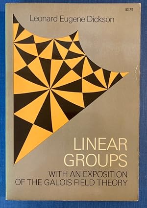 Image du vendeur pour Linear Groups with an Exposition of the Galois Field Theory. mis en vente par Plurabelle Books Ltd