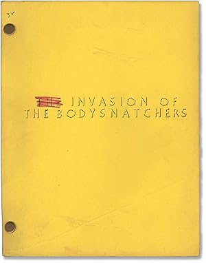 Bild des Verkufers fr Invasion of the Body Snatchers (Original screenplay for the 1978 film) zum Verkauf von Royal Books, Inc., ABAA