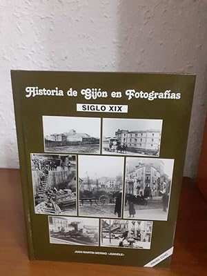 Immagine del venditore per HISTORIA DE GIJON EN FOTOGRAFIAS SIGLO XIX venduto da Librera Maldonado