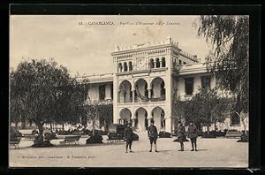 Ansichtskarte Casablanca, Pavillon d`Honneur du 4e Zouaves