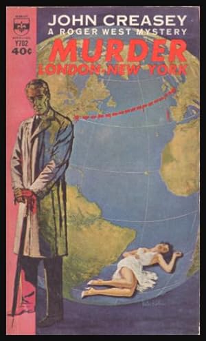 Seller image for MURDER LONDON - NEW YORK - A Roger West Mystery for sale by W. Fraser Sandercombe