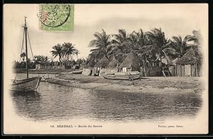 Ansichtskarte Senegal, Bords du fleuve