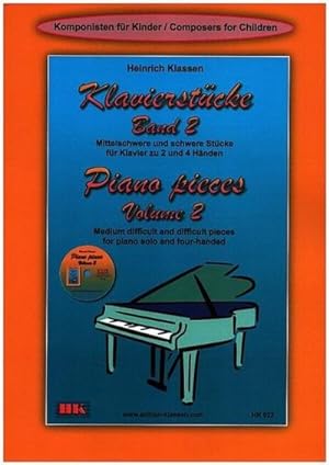 Bild des Verkufers fr Klavierstcke Band 2 (+CD)fr Klavier zu 2 und 4 Hnden : Spielpartitur zum Verkauf von AHA-BUCH GmbH