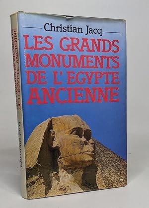 Les grands monuments de l'Egypte ancienne