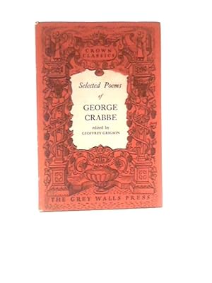 Bild des Verkufers fr Selected Poems of George Crabbe zum Verkauf von World of Rare Books