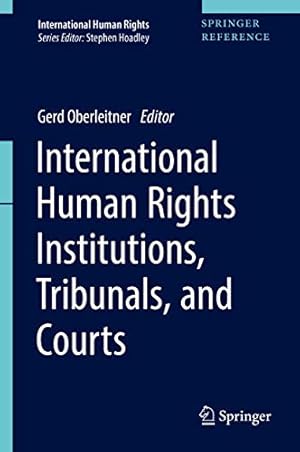 Image du vendeur pour International Human Rights Institutions, Tribunals, and Courts mis en vente par WeBuyBooks