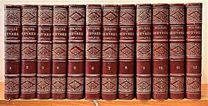 Image du vendeur pour Oeuvres Completes. Collationnes sur les textes originaux et commentes par M. Louis Moland. Deuxime dition soigneusement revue et considrablement augmente. Una composition de Staal, grave sur acier, acompagne chaque pice. mis en vente par Librera Anticuaria Antonio Mateos