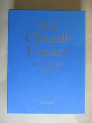 Bild des Verkufers fr Die Chagall-Fenster zu Sankt Stephan in Mainz. Bnde 1-3 im Original-Pappschuber, Der Gott der Vter, Ich stelle meinen Bogen in die Wolken und - Herr, mein Gott, wie gro du bist! zum Verkauf von Brcke Schleswig-Holstein gGmbH