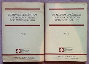 Bild des Verkufers fr LAS MINORIAS LINGISTICAS DE EUROPA OCCIDENTAL: DOCUMENTOS (1492-1989) zum Verkauf von Fbula Libros (Librera Jimnez-Bravo)