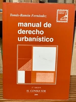 Imagen del vendedor de MANUAL DE DERECHO URBANISTICO a la venta por Fbula Libros (Librera Jimnez-Bravo)