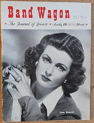 Seller image for Bandwagon. The Journal of Leisure. July 1947 (Joan Bennett on cover) for sale by Shore Books