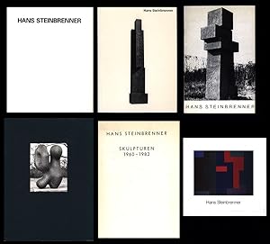 Konvolut aus 6 Bänden, 3x signiert. Band 1: Skulpturen, 1948-1960. [Ausstellungskatalog Haus Sinc...