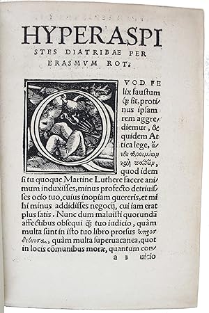 Seller image for Hyperaspistes diatribae adversus Servum arbitrium Martini Lutheri. [avec :] Hyperaspistae liber secundus for sale by Hugues de Latude