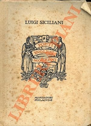 Immagine del venditore per Poeti inglesi moderni. Traduzioni metriche e notizie. venduto da Libreria Piani